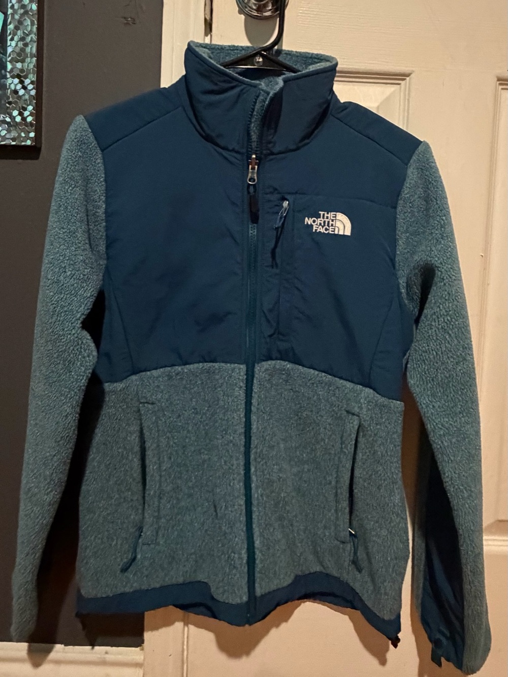 The North Face Denali Fleece Jacket in Blue & Gray